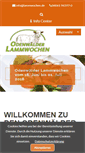 Mobile Screenshot of lammwochen.de